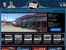 Tablet Screenshot of bestautospencer.com